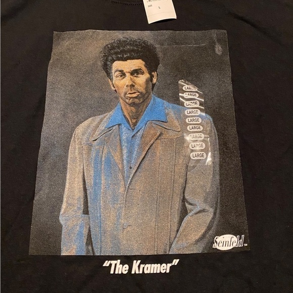 NWT The Kramer graphic tee‎ size adult large. - Picture 3 of 9